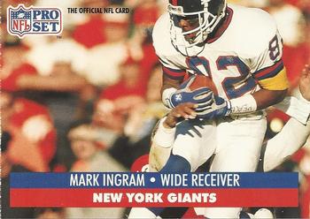Mark Ingram New York Giants 1991 Pro set NFL #65